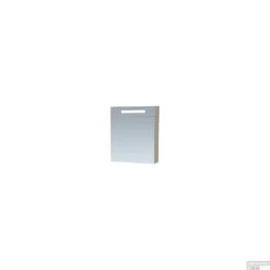 Spiegelkast Double Face Exclusive Line 60cm Linksdraaiend Hoogglans Taupe