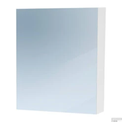 Spiegelkast Dual Exclusive Line 60cm Linksdraaiend Hoogglans Wit