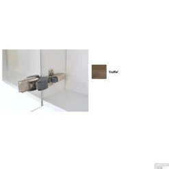 Spiegelkast Sanicare Qlassics Ambiance 120 Cm 2 Deuren Truffel -Thuis Badkamer spiegelkast sanicare qlassics ambiance 120 cm 2 deuren truffel detail2