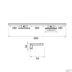 Spiegelverlichting Spiegelverlichting Sanicare LED Anna 80 Cm Goud -Thuis Badkamer spiegelverlichting spiegelverlichting sanicare led anna 80 cm goud tech