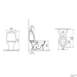 Staand Kindertoilet Boss & Wessing Flower Achter Onder Aansluiting (Exclusief Zitting) 5 Staand Kindertoilet Boss & Wessing Flower Achter Onder Aansluiting (Exclusief Zitting) -Thuis Badkamer staand kindertoilet creavit flower achter aansluiting exclusief zitting tech