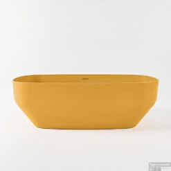 STONE Vrijstaand Bad 170x75cm Kleur Ocher / Ocher -Thuis Badkamer stone google 5 00027