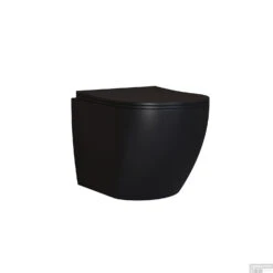 TECE Profil Toiletset Set65 Mudo Mat Zwart Met TECE Drukplaat -Thuis Badkamer tece profil toiletset set65 mudo mat zwart met tece drukplaat sfeer2