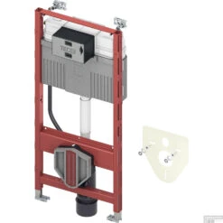 TECE Profil Toiletset Set65 Mudo Mat Zwart Met TECE Drukplaat -Thuis Badkamer tece profil toiletset set65 mudo mat zwart met tece drukplaat sfeer4