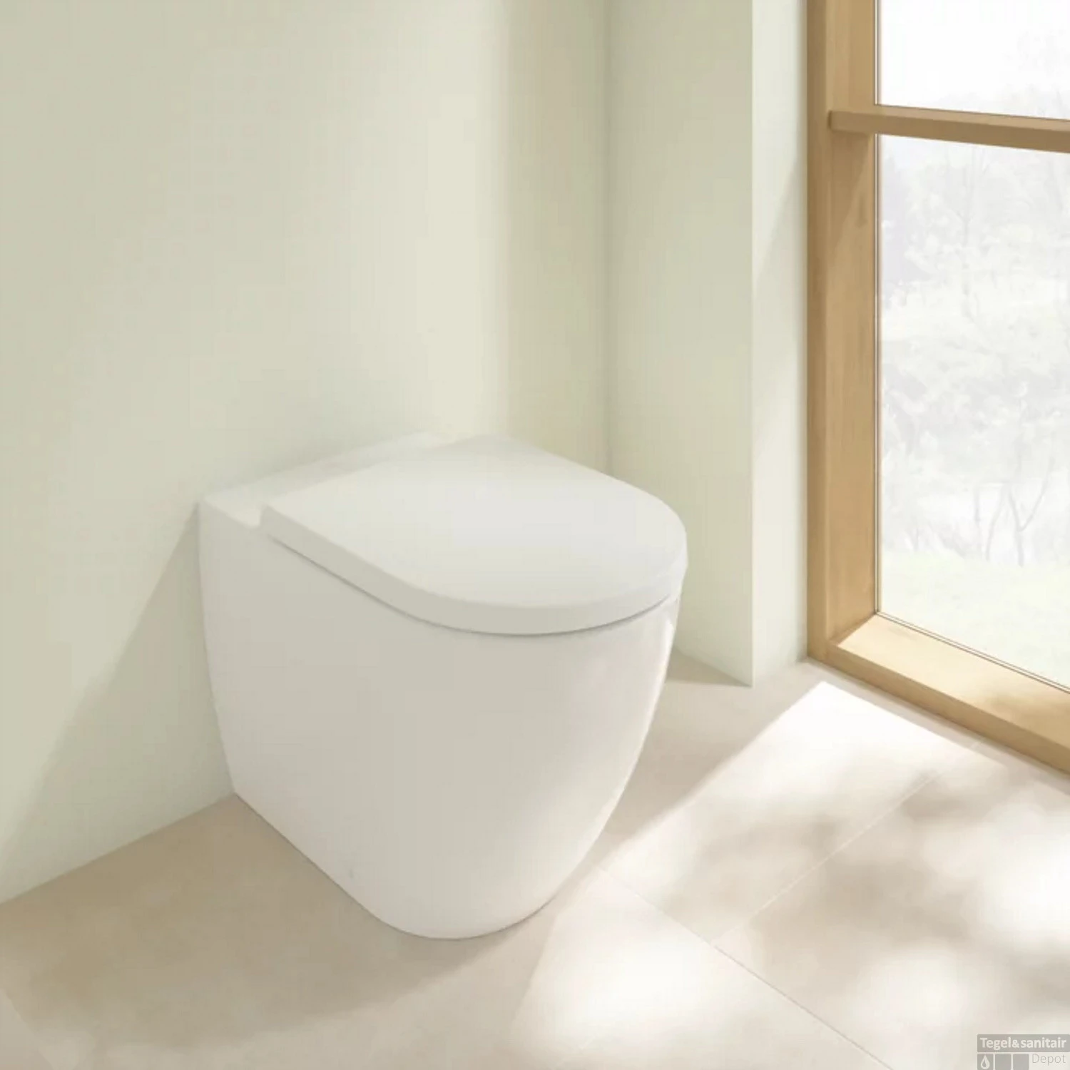 Toilet Villeroy & Boch Subway 3.0 Staand 60x37x40 Cm Wit Alpin - Afbeelding 2