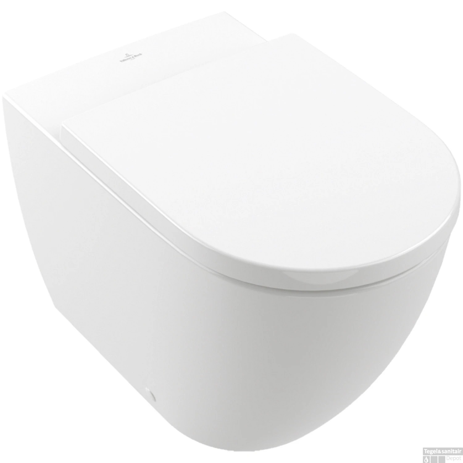 Toilet Villeroy & Boch Subway 3.0 Staand 60x37x40 Cm Wit Alpin