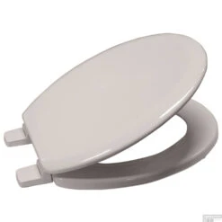 Toilet Zitting Van Marcke Bemis Houtcomposiet Wit