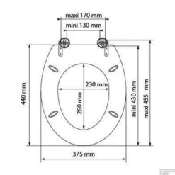 Toiletzitting Allibert Decor Newspaper 37,3x6,1x45,2 Cm MDF Inox Scharnieren 5 Toiletzitting Allibert Decor Newspaper 37,3x6,1x45,2 Cm MDF Inox Scharnieren -Thuis Badkamer toiletbril allibert decor newspaper tech