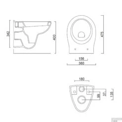 Grohe Rapid SL Toiletset Set02 B&W Compact Met Grohe Arena Of Skate Drukplaat -Thuis Badkamer toiletpot boss en wessing compact 0271755 tech 1
