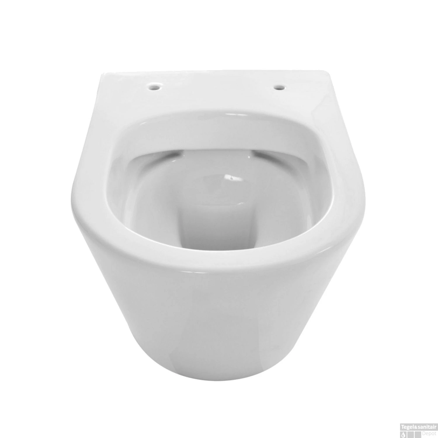 Geberit UP320 Toiletset Compleet | Inbouwreservoir | Wandcloset Wiesbaden Vesta Randloos 52cm | Set24 Met Drukplaat 5 Geberit UP320 Toiletset Compleet | Inbouwreservoir | Wandcloset Wiesbaden Vesta Randloos 52cm | Set24 Met Drukplaat - Afbeelding 5