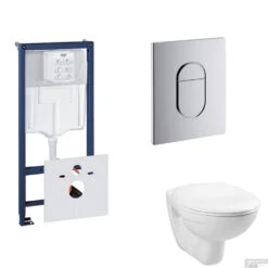 Grohe Rapid SL Toiletset Set01 Basic Smart Met Grohe Arena Of Skate Drukplaat 15 Grohe Rapid SL Toiletset Set01 Basic Smart Met Grohe Arena Of Skate Drukplaat -Thuis Badkamer toiletset grohe rapid sl set1 shop 1
