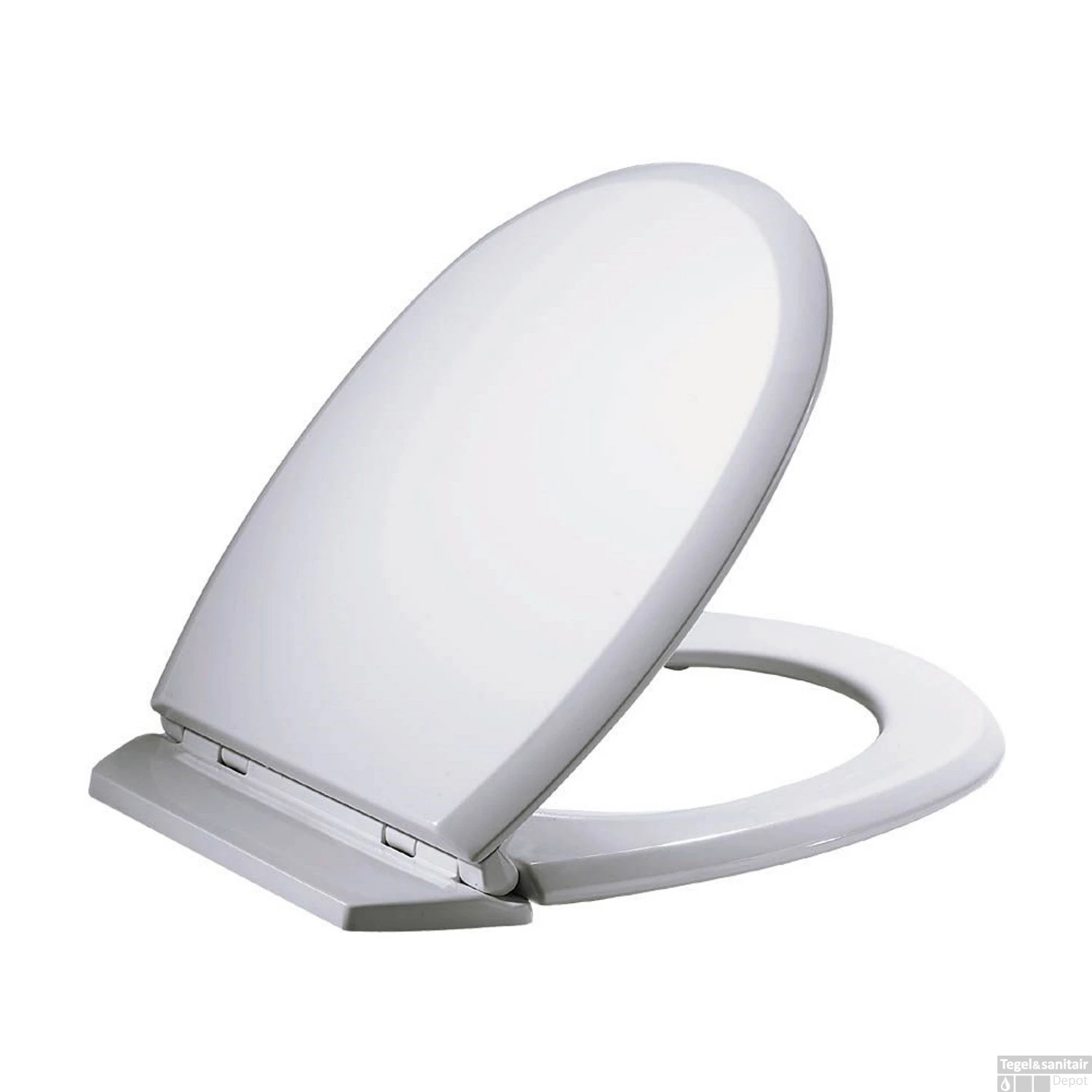 Toiletzitting Allibert Atlas Afklikbaar 37x5,1x48 Cm Geperst Hout Wit 2 Toiletzitting Allibert Atlas Afklikbaar 37x5,1x48 Cm Geperst Hout Wit - Afbeelding 2