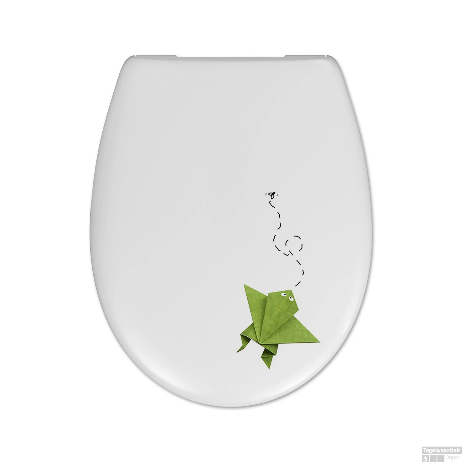 Toiletzitting Cedo Frog En Flies Softclose Wit 1 Toiletzitting Cedo Frog En Flies Softclose Wit