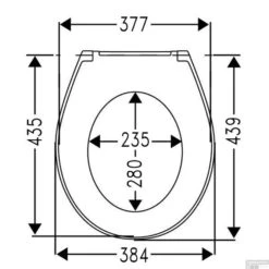 Toiletzitting Cedo Pensacola Beach Duroplast Soft-close Systeem Wit -Thuis Badkamer toiletzitting cedo pensacola beach duroplast soft close systeem wit tech