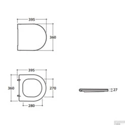 Toiletzitting Luca Sanitair Forty 3 Softclose Wit -Thuis Badkamer toiletzitting luca sanitair forty 3 softclose wit glfor22.bi tech