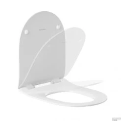 Toiletzitting Sanindusa Sanibold Slim Softclose Clip Off Met Bevestigingsmateriaal Mat Wit -Thuis Badkamer toiletzitting sanindusa sanibold slim softclose clip off met bevestigingsmateriaal mat wit