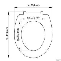 Toiletzitting Schutte White Duroplast Soft Close 45 X 37 Cm Wit -Thuis Badkamer toiletzitting schutte white duroplast soft close 45 x 37 cm wit tech