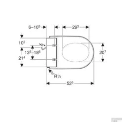 Toiletzitting Met Onderdouche Geberit AquaClean Tuma Classic Alpien Wit 7 Toiletzitting Met Onderdouche Geberit AquaClean Tuma Classic Alpien Wit -Thuis Badkamer toiletzitting tuma classic geberit wit tech1