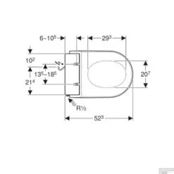 Toiletzitting Met Onderdouche Geberit AquaClean Tuma Comfort Geborsteld RVS 7 Toiletzitting Met Onderdouche Geberit AquaClean Tuma Comfort Geborsteld RVS -Thuis Badkamer toiletzitting tuma comfort geberit alpien wit tech1 1