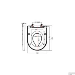 Toiletzitting Wiesbaden Vesta Family Soft-Close Quick Release PP Wit -Thuis Badkamer toiletzitting wiesbaden vesta family soft close quick release pp wit 32.3701 tech