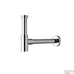 Sifon Mini Met Muurbuis 25cm 5/4" Met Rozet Chroom