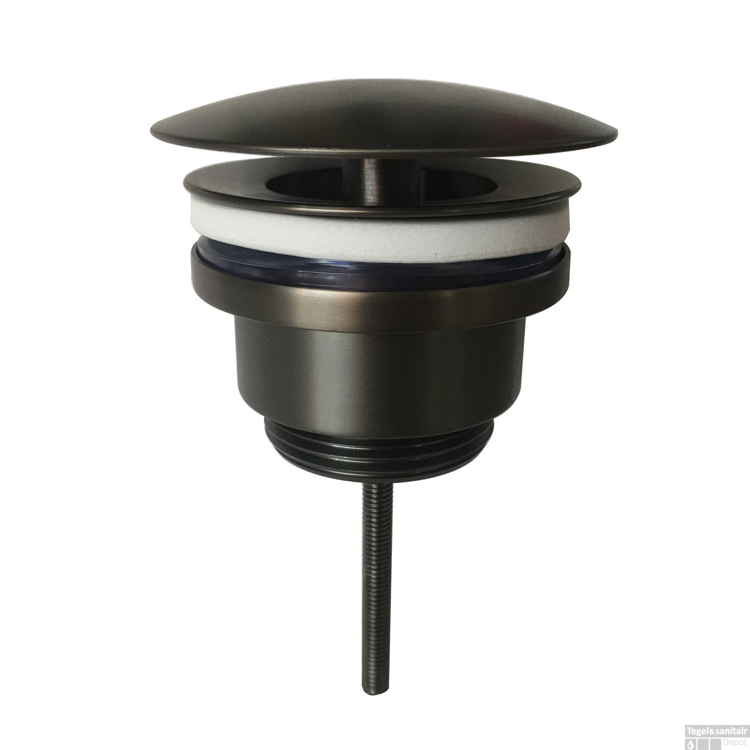 Vaste Waste Wiesbaden Niet Afsluitbaar 5/4" Gunmetal 1 Vaste Waste Wiesbaden Niet Afsluitbaar 5/4" Gunmetal