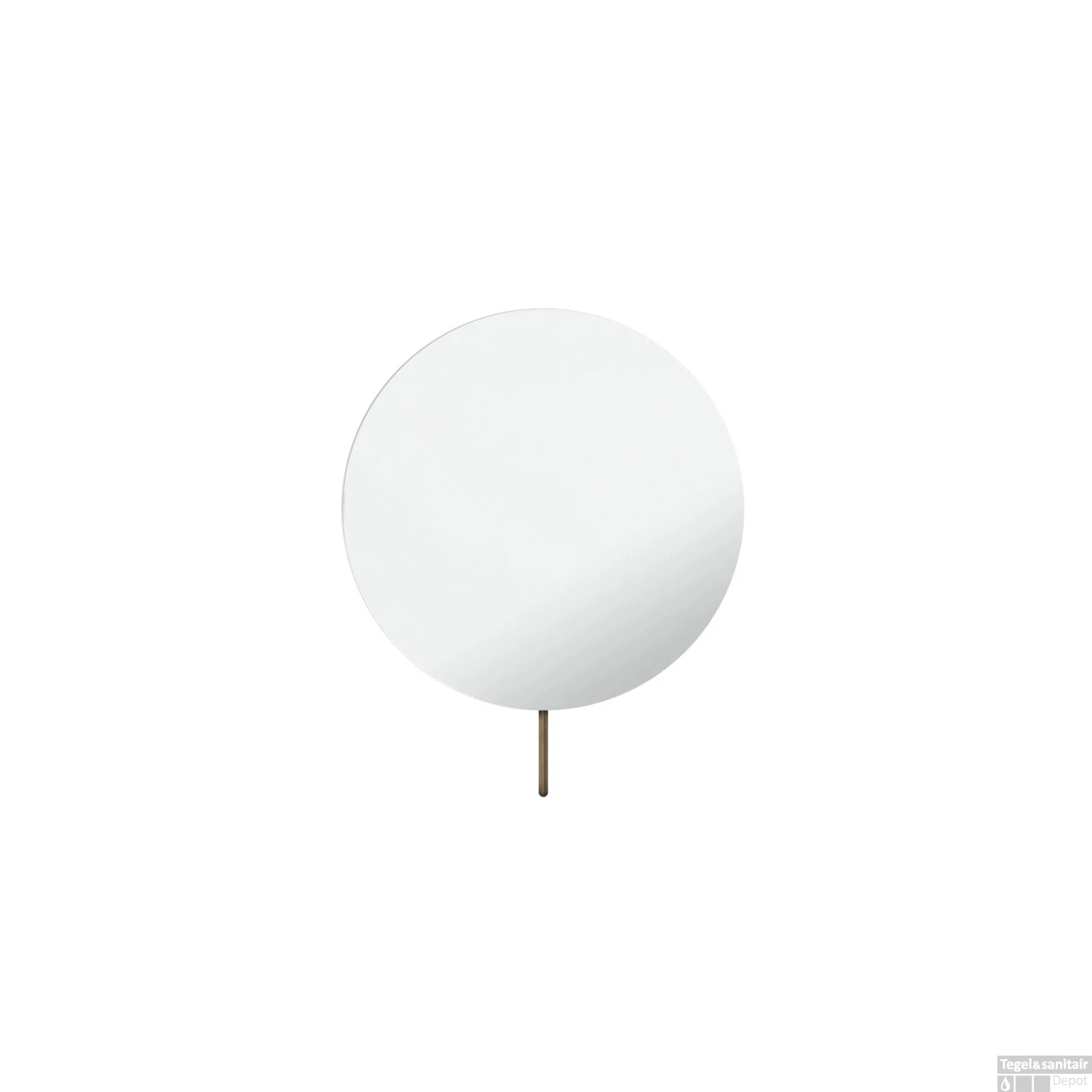 Vergrotingsspiegel Hotbath Cobber Wandmontage Draaibaar 20 Cm Verouderd Messing