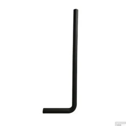 Vloerbuis Wiesbaden 75x22 Cm Mat Zwart