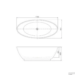 Vrijstaand Bad Luca Sanitair Primo 180x80.5x60cm Acryl Glans Wit -Thuis Badkamer vrijstaand bad luca sanitair primo 180x80.5x60cm acryl glans wit lupa1784 tech