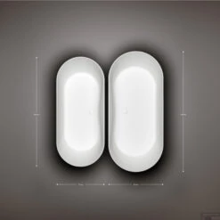 Vrijstaand Ligbad Clou Solium Geïntegreerde Overloop Met Chrome Plug Mat Wit -Thuis Badkamer vrijstaand ligbad clou solium ge iuml ntegreerde overloop met chrome plug mat wit t1