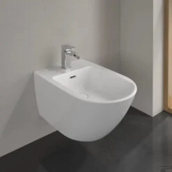 Wandbidet Villeroy & Boch Subway 3.0 56x37.5x27cm Wit Alpin -Thuis Badkamer wandbidet villeroy boch subway 3.0 56x37.5x27cm wit alpin sfeer