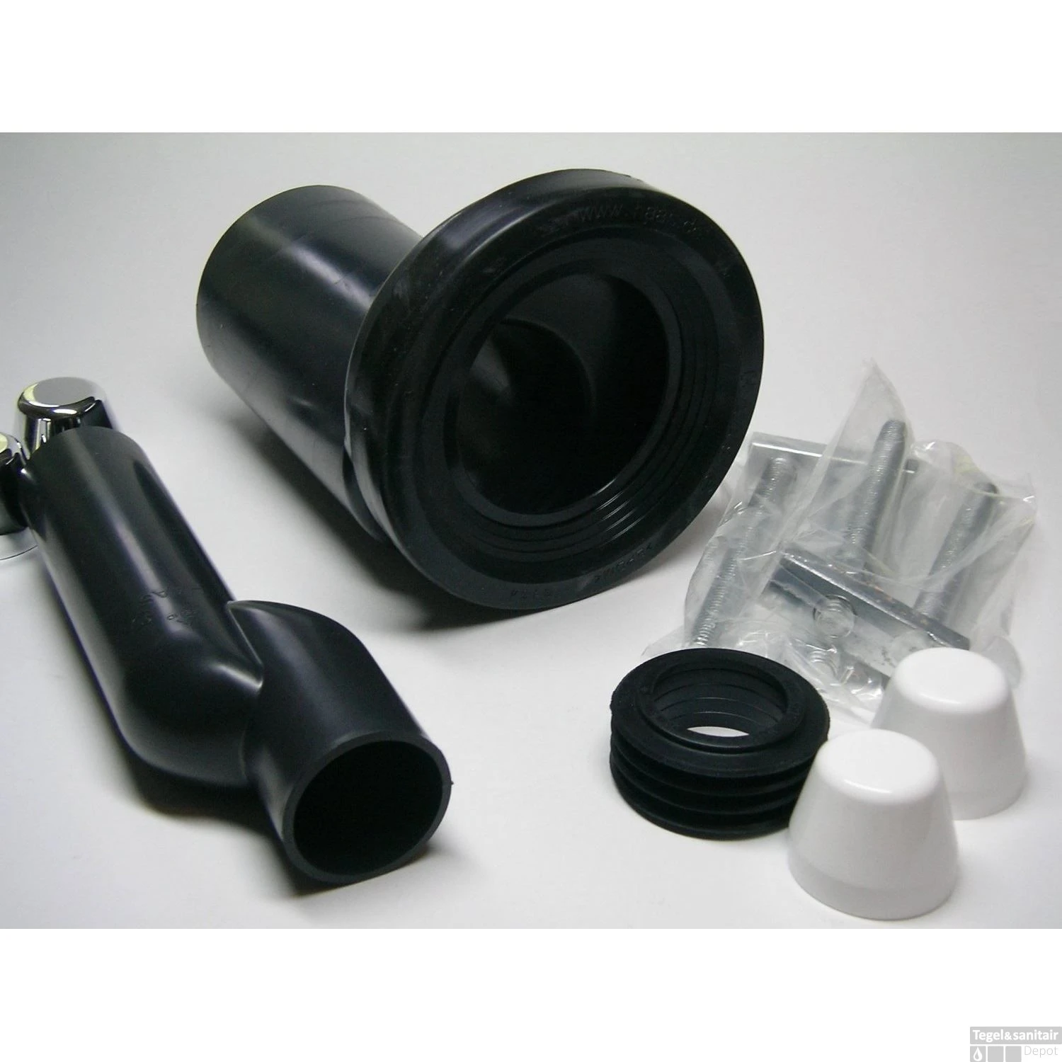 Wandcloset Verhoogset Tbv Inbouwreservoir Compleet 4 Wandcloset Verhoogset Tbv Inbouwreservoir Compleet - Afbeelding 4