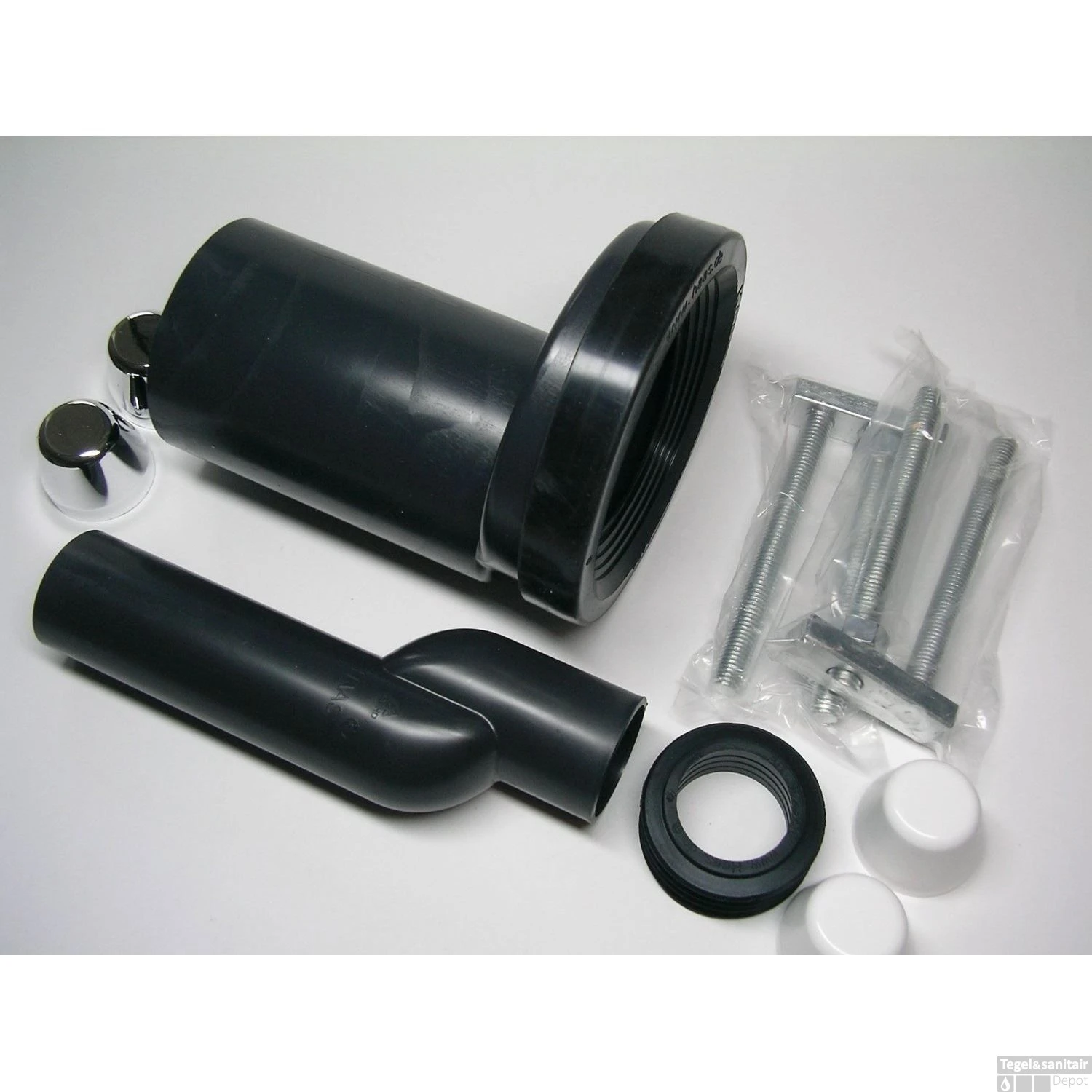 Wandcloset Verhoogset Tbv Inbouwreservoir Compleet 7 Wandcloset Verhoogset Tbv Inbouwreservoir Compleet - Afbeelding 7