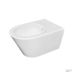 Wandcloset Boss & Wessing Randloos 53 Cm Met Bidet-functie Wit