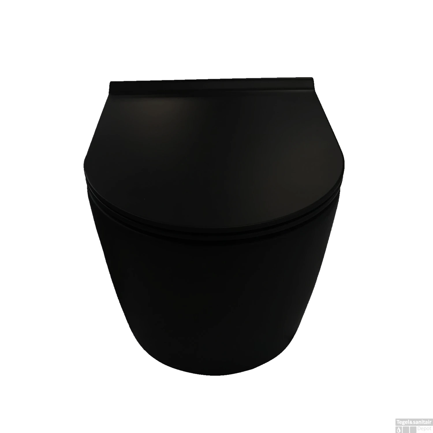 Geberit UP320 Toiletset Compleet | Inbouwreservoir | Civita Black Randloos Mat Zwart | Set 44 Met Drukplaat 5 Geberit UP320 Toiletset Compleet | Inbouwreservoir | Civita Black Randloos Mat Zwart | Set 44 Met Drukplaat - Afbeelding 5