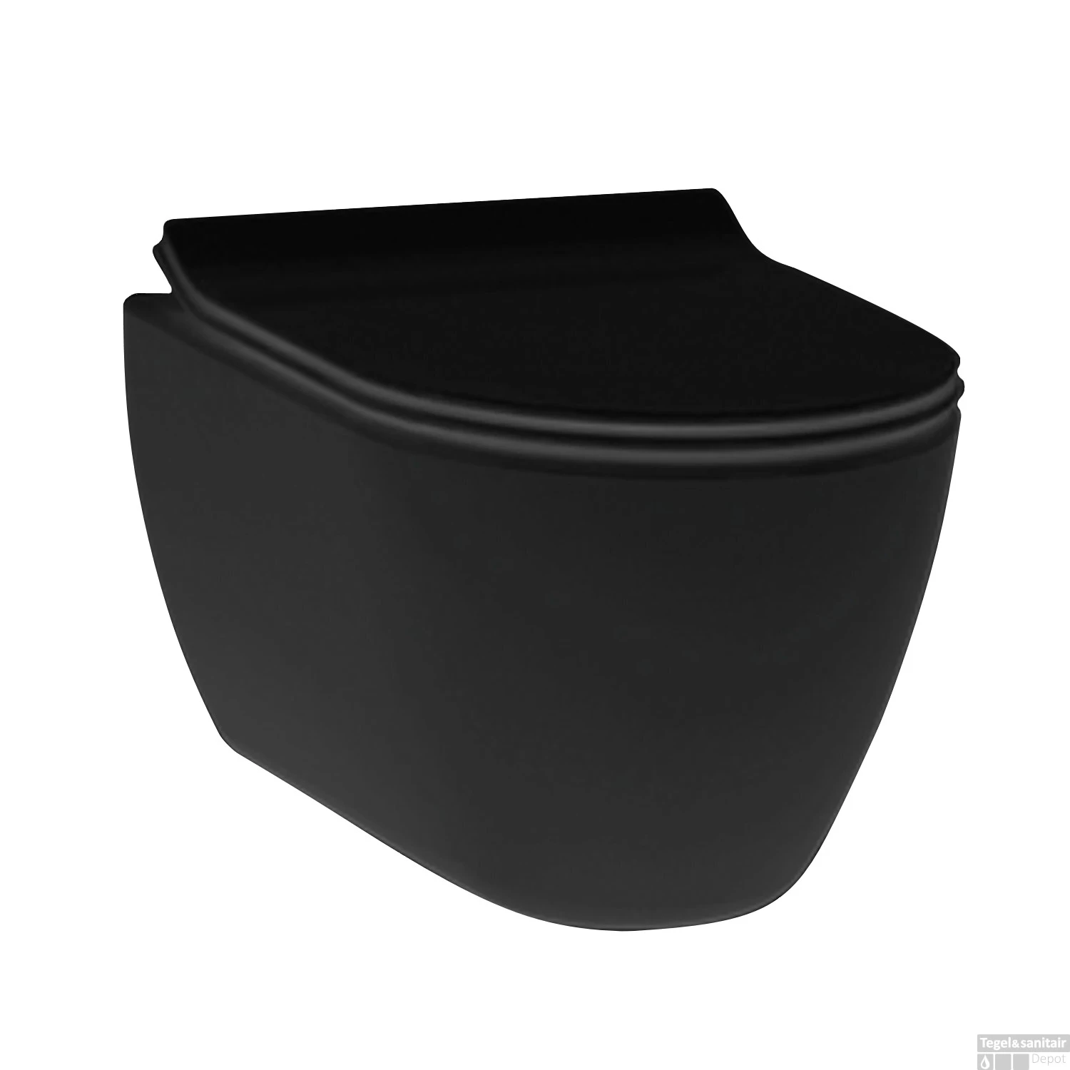 Geberit UP320 Toiletset Set13 Idevit Alfa Matzwart Randloos Met Matzwarte Drukplaat 4 Geberit UP320 Toiletset Set13 Idevit Alfa Matzwart Randloos Met Matzwarte Drukplaat - Afbeelding 4