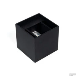 Wandlamp Met LED-Verlichting NJOY Cube Zwart 6 Watt