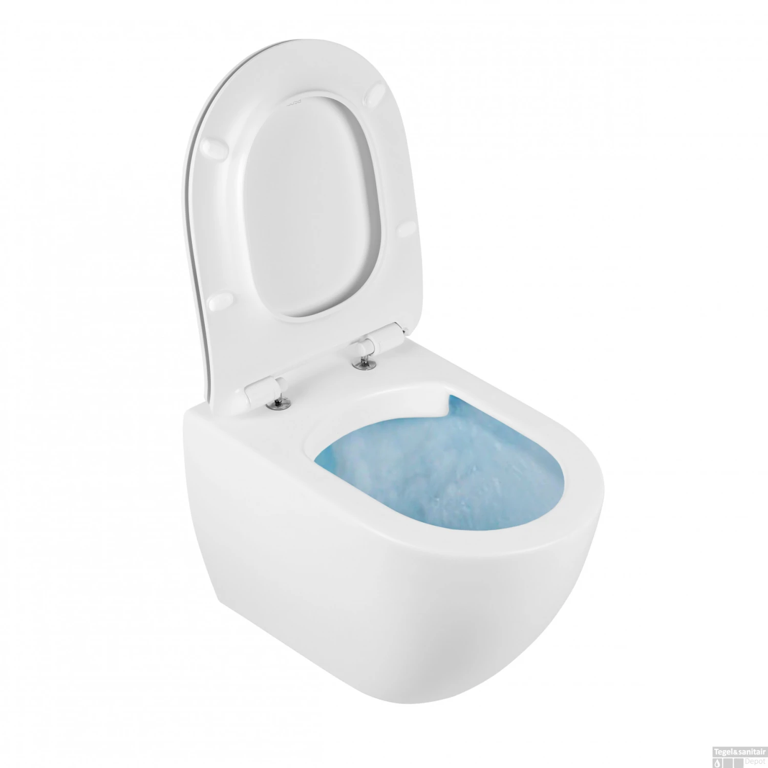 Wandtoilet Sanindusa Sanibold Rimfree Keramiek Wit 2 Wandtoilet Sanindusa Sanibold Rimfree Keramiek Wit - Afbeelding 2