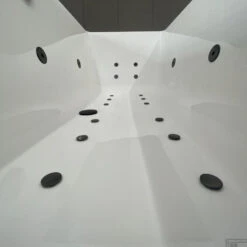 Whirlpool Boss & Wessing Dahlia Jetline180x80 Cm Dubbel Systeem Black Tin 6 Whirlpool Boss & Wessing Dahlia Jetline180x80 Cm Dubbel Systeem Black Tin -Thuis Badkamer whirlpool boss wessing urby 170x75 cm dubbel systeem black tin sfeer 1