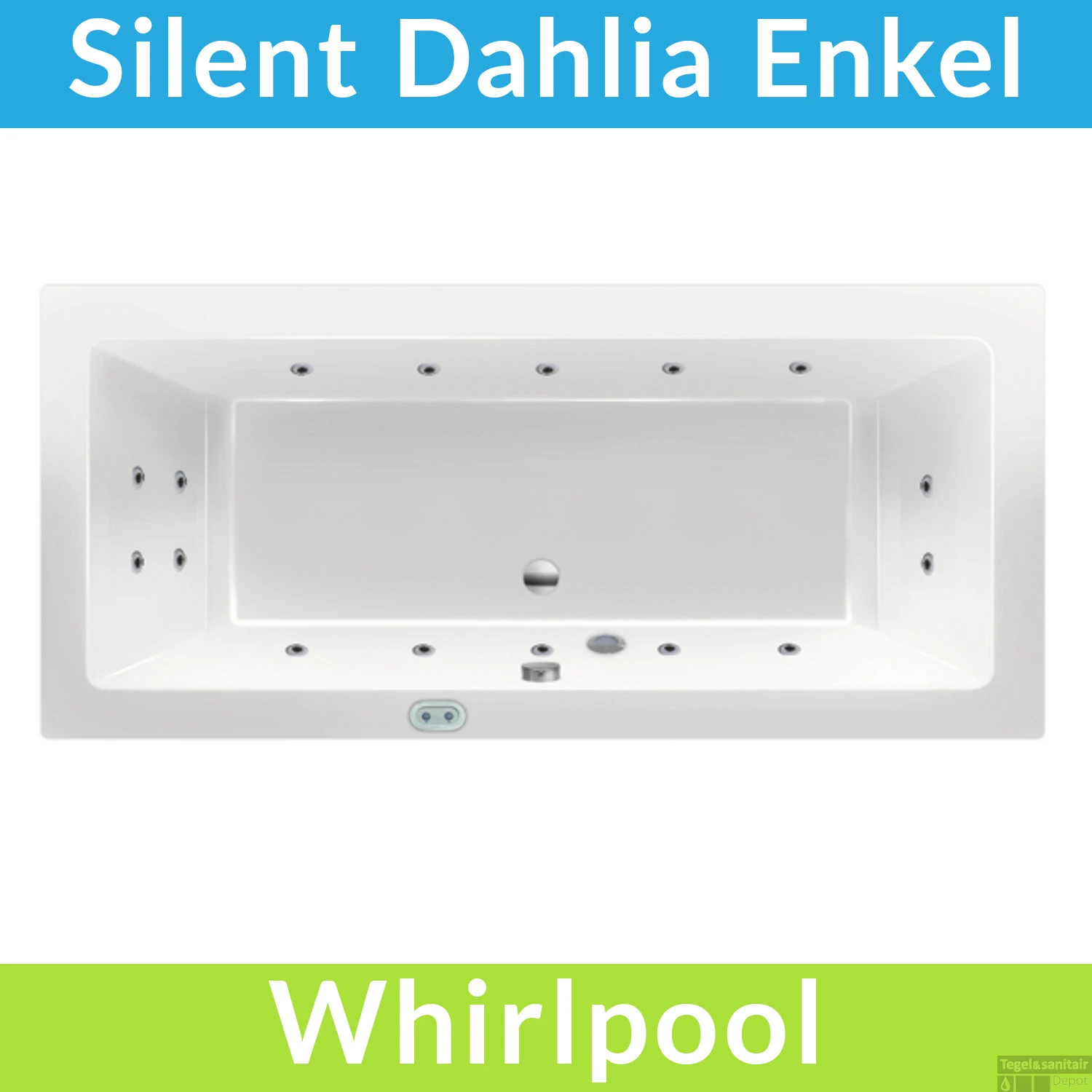 Whirlpool Boss & Wessing Dahlia Silent 1 180x80cm Enkel Systeem 1 Whirlpool Boss & Wessing Dahlia Silent 1 180x80cm Enkel Systeem