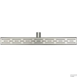 Wiesbaden RVS 3e GEN.douchegoot Inclusief Flens Sifon En Filter 70x7cm RVS