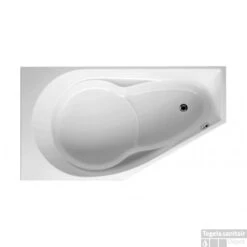 Ligbad Riho Yukon 160 X 90 Cm RECHTS Wit